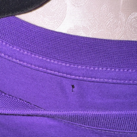 Nike Men's Short Sleeve Tee in Bold Purple - Picture 3 of 8